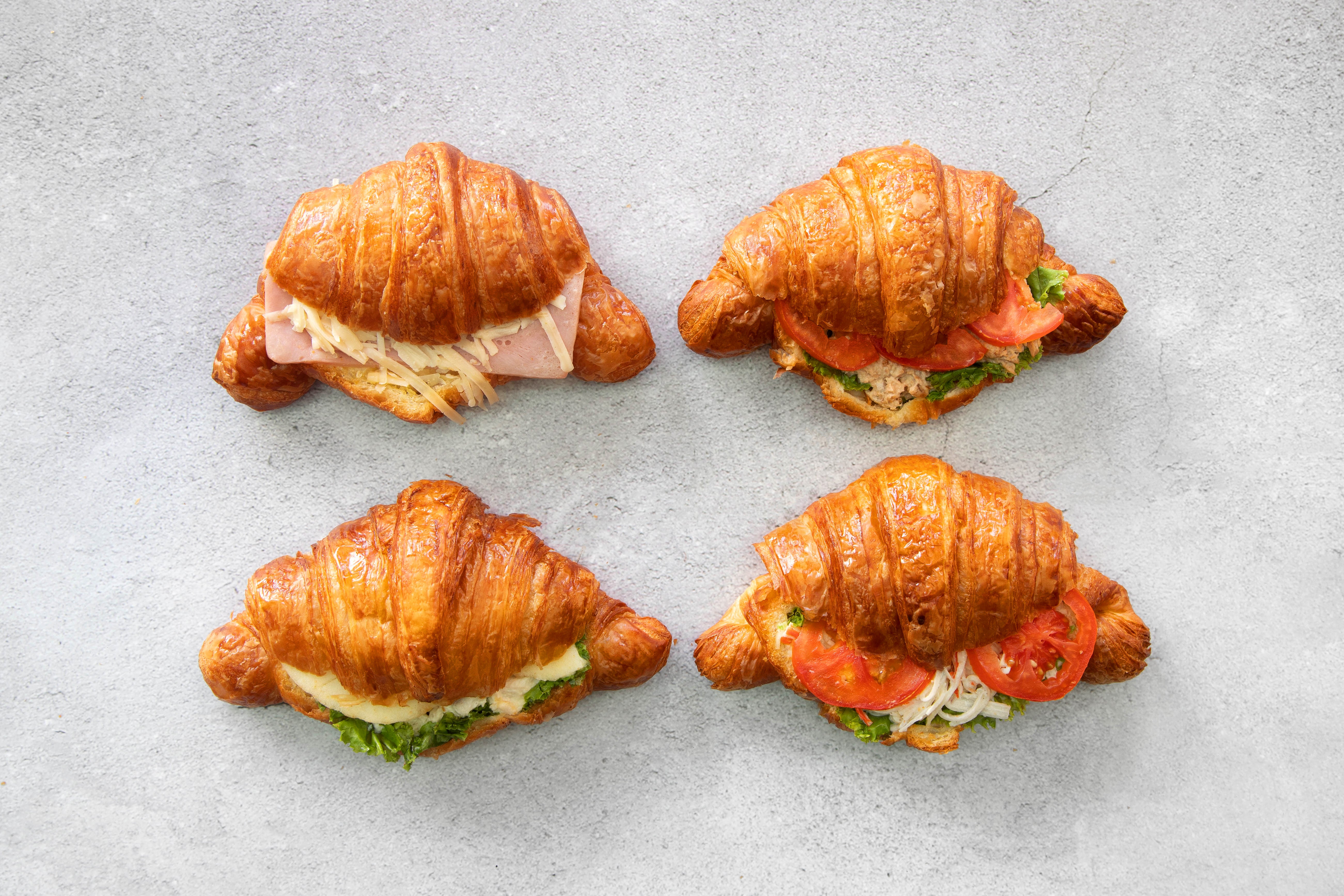 Croissant Sandwiches Set