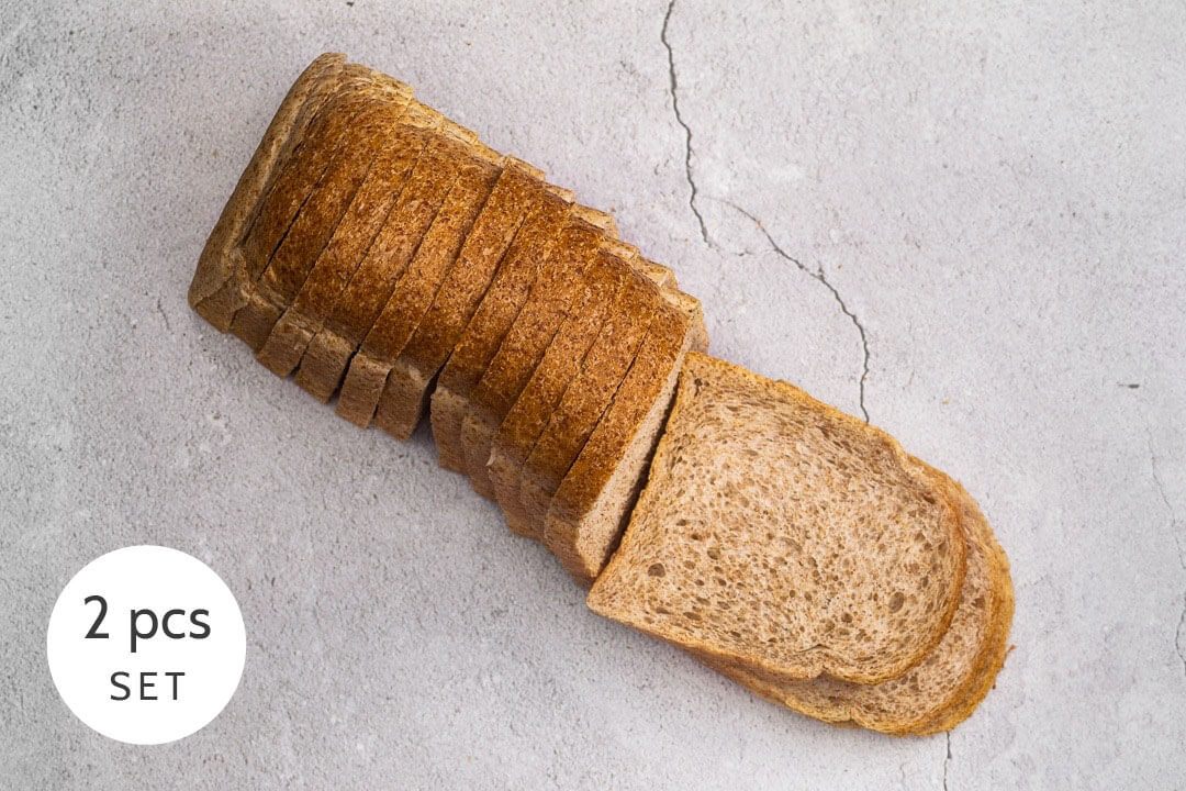 Whole Wheat Loaf Set (2 pcs)
